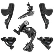 GROUPE GRAVEL LTWOO 11V. GR9 SERIES DISQUE HYDRAULIQUE CARBONE NOIR (DERAILLEUR ARRIERE - MANETTES DROITE ET GAUCHE - ETRIERS AVANT ET ARRIERE) 3700948311417