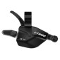 TRANSMISSION VELO PLIANT URBAIN LTWOO MANETTE GAUCHE 8V. ET DERAILLEUR ARRIERE LTWOO NOIR POUR VELO PLIANT BROMPTON 3700948311356