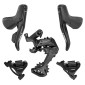 GROUPE / TRANSMISSION GRAVEL LTWOO 1x10V. GR7 SERIES DISQUE HYDRAULIQUE NOIR (DERAILLEUR ARRIERE - LEVIERS / MANETTES AVEC ETRIERS AVANT ET ARRIERE) (VENDU EN BOITE) -HUILE MINERALE- 3667385007832