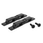 ADAPTATEUR PLATINE POUR PORTE BAGAGE ARRIERE LEADER FOX TBD-C-A21K-2 NOIR COMPATIBLE DENVER GENT 3700948305539