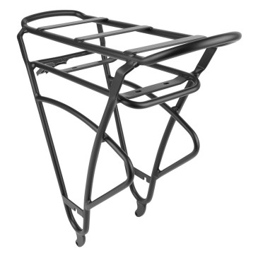 PORTE BAGAGE ARRIERE 26" LEADER FOX POUR BATTERIE YJ-201 NOIR COMPATIBLE LATONA 3700948305553