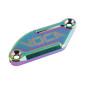 COUVERCLE DE MAITRE CYLINDRE DE FREIN 50 A BOITE VOCA POUR DERBI 50 SENDA DRD 2006>/RIEJU 50 MRT/SHERCO 50 SE-R, SM-R/APRILIA 50 SX, RX NEO-CHROME ALUMINIUM CNC -J.JUAN-