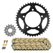 KIT CHAINE ADAPTABLE APRILIA 660 TUAREG 2021>2024 520 15x42 (DIAM COURONNE 100/120/10.50) (DEMULTIPLICATION ORIGINE) -AFAM- 5400598231841
