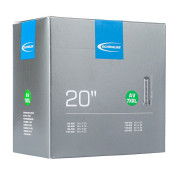 CHAMBRE A AIR VELO 20 x 3.50 / 4.80 SCHWALBE VALVE STANDARD 40mm (90/120-406) (SV7B)