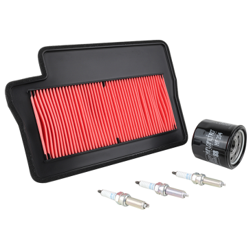 KIT ENTRETIEN MOTO ADAPTABLE YAMAHA 900 MT-09 2021>2023, TRACER 9 2021>2023 (PACK 5 PIECES) -SELECTION P2R PREMIUM- 3667385008198