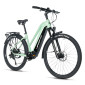 VELO ELECTRIQUE/VAE VTC 28 LEADER FOX BARNET 2025 FEMME VERT D'EAU 9V MOTEUR CENTRAL BAFANG M510 36V 95Nm BATTERIE 20Ah (18'' - H46cm - TAILLE M - POUR ADULTE DE 168cm à 178cm) 8592826103727