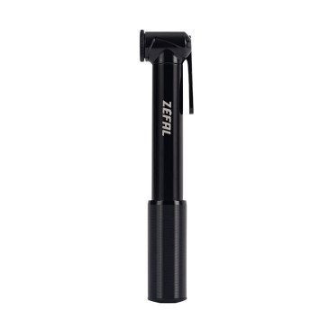 POMPE MINI ROUTE ZEFAL ROAD MICRO ALU NOIR 7BARS L185mm VP/VS 95g POUR PNEU SECTION 23 à 32mm AVEC CLIPS FIXATION 3420586604114