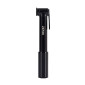 POMPE MINI ROUTE ZEFAL ROAD MICRO ALU NOIR 7BARS L165mm VP/VS 95g POUR PNEU SECTION 23 à 32mm AVEC CLIP FIXATION 3420586604114