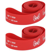 FOND DE JANTE ZEFAL VTT 26X22 ROUGE HAUTE PRESSION (VENDU A LA PAIRE) 3420586603933