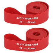 FOND DE JANTE ZEFAL VTT 27.5X19 ROUGE HAUTE PRESSION (VENDU A LA PAIRE) 3420586603940