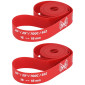 FOND DE JANTE ZEFAL ROUE 700C HAUTE PRESSION EN 16 mm ROUGE (VENDU A LA PAIRE) 3420586603957