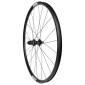 ROUE VTC DISQUE 700 MAVIC ACCESS RG22 AVANT CENTERLOCK AXE TRAVERSANT 12/100 NOIR 24 RAYONS JANTE 622-17 3701380905493
