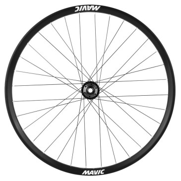 ROUE VTC / VAE DISQUE BLOCAGE 700 MAVIC ACCESS E-XR27 BOOST TUBELESS READY AVANT AXE TRAVERSANT 15/110 DISQUE 6 TROU NOIR 32 RAYONS JANTE (622-27) -POIDS MAX 135 kg- 3701380945819