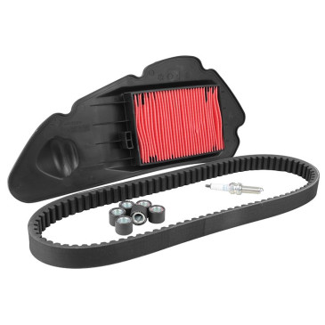 KIT ENTRETIEN MAXISCOOTER ADAPTABLE HONDA 125 FORZA 2015>2020 (PACK 4 PIECES) -SELECTION P2R STANDARD- 3667385007900