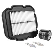 KIT ENTRETIEN MOTO ADAPTABLE SUZUKI 650 DL V-STROM 2004>2016 (PACK 7 PIECES) -SELECTION P2R PREMIUM- 3667385008129