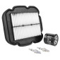 KIT ENTRETIEN MOTO ADAPTABLE SUZUKI 650 DL V-STROM 2004>2016 (PACK 7 PIECES) -SELECTION P2R PREMIUM- 3667385008129