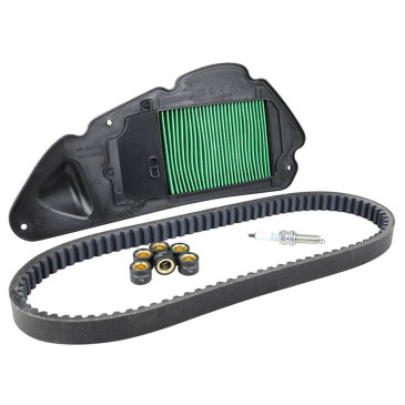 KIT ENTRETIEN MAXISCOOTER ADAPTABLE HONDA 125 FORZA 2021> (PACK 4 PIECES) -SELECTION P2R STANDARD- 3667385008150