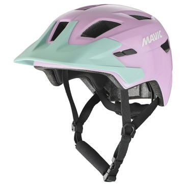 CASQUE VELO JUNIOR MAVIC CITY FASTER ROSE IN-MOLD TAILLE 51-56 REGLAGE MOLETTE 320 g 3701380953302