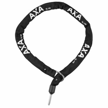 ANTIVOL VELO CHAINE A BOUCLE AXA ULC-130 POUR FER A CHEVAL DIAM 5.5 mm L1.30M NOIR (PROFONDEUR 50 mm DIAM 10 mm) 8713249349930