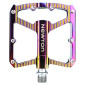 PEDALE VTT / BMX NEWTON ALU OIL ANODISE 9/16" A ROULEMENT (PAIRE) 106x100mm 3700948310113