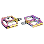 PEDALE VTT / BMX NEWTON ALU OIL ANODISE 9/16" ROULEMENT DU (PAIRE) 105x102x26 mm 3700948310144