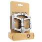 PEDALE VTT / BMX NEWTON ALU GRIS ANODISE 9/16" ROULEMENT DU (PAIRE) 105x102x26 mm 3700948310151