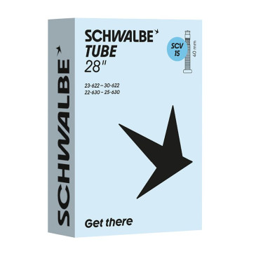 CHAMBRE A AIR VELO 700 x 23-30 SCHWALBE TPU CLIK VALVE 40MM (23-30x622/630) (SCV15) 4026495961141
