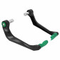 LEVER GUARDS FOR KAWASAKI Z900, Z650 ANODIZED GREEN (PAIR) -AVOC 3700948235836