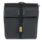 SACOCHE ARRIERE VELO DOUBLE BASIL URBAN DRY 50L NOIR 100% WATERPROOF (31,5x16x32cm) - FIXATION SYSTEME MIK (COMPATIBLE AVEC 157030 INCLUS) 8715019184628