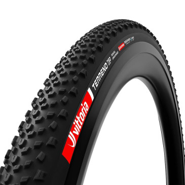 PNEU GRAVEL 700 X 45 VITTORIA TERRENO T60 NOIR/MARRON TUBELESS READY TS (45-622) COMPATIBLE VAE 8022530037082