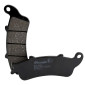PLAQUETTE DE FREIN BREMBO POUR HONDA 250 FORZA 2000>2004 AV, 400 FJS SILVERWING 2006>2008 AV, 600 FJS SILVERWING 2001>2008 AV/PEUGEOT 125 LOOXOR 2003>2007 AV (SCOOTER CARBONE CERAMIQUE) -07072CC- 8020584630716