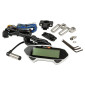 COMPTEUR STAGE 6 DIGITAL MULTIFONCTIONS RACING BLANC BRANCHEMENT SUR BATTERIE (VITESSE, DISTANCE, COMPTE-TOUR, ESSENCE, CLIGNOTANTS) 4051272042560