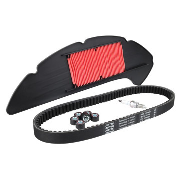 KIT ENTRETIEN MAXISCOOTER ADAPTABLE YAMAHA 125 N-MAX 2015>2020 (PACK 4 PIECES) -SELECTION P2R PREMIUM- 3667385008563