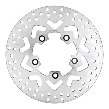 DISQUE DE FREIN ADAPTABLE KYMCO 50 AGILITY 2008>2015 R16/4T AV, 50 AGILITY PLUS 2014> 2T AV, 125 PEOPLE 2003> AV (EXT 260 mm - INT 88 mm - 5 TROUS) (DF4080A) -NEWFREN- 8025832189114