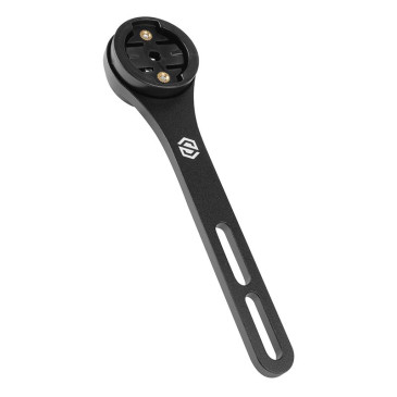 SUPPORT COMPTEUR ET ECLAIRAGE AVANT GIST FIXATION SOUS CINTRE/POTENCE INTEGRE ROUTE ALU POUR COMPTEUR GARMIN ECLAIRAGE RACELITE 8013271374567