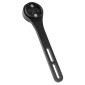 SUPPORT COMPTEUR ET ECLAIRAGE AVANT GIST FIXATION SOUS CINTRE/POTENCE INTEGRE ROUTE ALU POUR COMPTEUR GARMIN ECLAIRAGE RACELITE 8013271374567