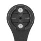 SUPPORT COMPTEUR ET ECLAIRAGE AVANT GIST FIXATION SOUS CINTRE/POTENCE INTEGRE ROUTE ALU POUR COMPTEUR GARMIN ECLAIRAGE RACELITE 8013271374567