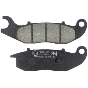 PLAQUETTE DE FREIN NEWFREN POUR HONDA 125 PCX 2018> AV, 300 CRF L 2021> AV / PIAGGIO 50 LIBERTY 2015>2017 AV, 125 LIBERTY 2015>2022 AV, ONE 2021> AV (FD0444BT) (TOURING ORGANIQUE) 8025832416319