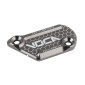 COUVERCLE DE MAITRE CYLINDRE DE FREIN 50 A BOITE VOCA POUR BETA 50/125 RR GRIS ALUMINIUM CNC -AJP- 3667385006873