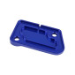 COUVERCLE DE MAITRE CYLINDRE DE FREIN 50 A BOITE VOCA POUR RIEJU 50 RR, MRX, SMX, MRT BLEU ALUMINIUM CNC -AJP- 3667385006972