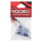COUVERCLE DE MAITRE CYLINDRE DE FREIN 50 A BOITE VOCA POUR RIEJU 50 RR, MRX, SMX, MRT BLEU ALUMINIUM CNC -AJP- 3667385006972
