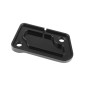 COUVERCLE DE MAITRE CYLINDRE DE FREIN 50 A BOITE VOCA POUR RIEJU 50 RR, MRX, SMX, MRT NOIR ALUMINIUM CNC -AJP- 3667385006996