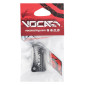 COUVERCLE DE MAITRE CYLINDRE DE FREIN 50 A BOITE VOCA POUR RIEJU 50 RR, MRX, SMX, MRT NOIR ALUMINIUM CNC -AJP- 3667385006996