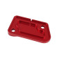 COUVERCLE DE MAITRE CYLINDRE DE FREIN 50 A BOITE VOCA POUR RIEJU 50 RR, MRX, SMX, MRT ROUGE ALUMINIUM CNC -AJP- 3667385007016