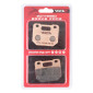 PLAQUETTE DE FREIN ETRIER VOCA G-FORCE RACING 4 PISTONS (METAL FRITTE) (COMPATIBLE ETRIER STAGE 6)