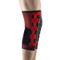 PROTECTION GENOUILLERES VTT SERYT CHECKER ANTIBACTERIEN, ANTIDERAPANTE, SANS COUTURE DAMIER ROUGE/NOIR S (VENDU A LA PAIRE) 300 g -CE EN 1621.1 NIVEAU 1- 8054045280271