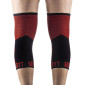 PROTECTION GENOUILLERES VTT SERYT CHECKER ANTIBACTERIEN, ANTIDERAPANTE, SANS COUTURE DAMIER ROUGE/NOIR S (VENDU A LA PAIRE) 300 g -CE EN 1621.1 NIVEAU 1- 8054045280271