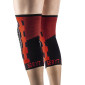 PROTECTION GENOUILLERES VTT SERYT CHECKER ANTIBACTERIEN, ANTIDERAPANTE, SANS COUTURE DAMIER ROUGE/NOIR S (VENDU A LA PAIRE) 300 g -CE EN 1621.1 NIVEAU 1- 8054045280271