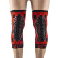 PROTECTION GENOUILLERES VTT SERYT CHECKER ANTIBACTERIEN, ANTIDERAPANTE, SANS COUTURE DAMIER ROUGE/NOIR S (VENDU A LA PAIRE) 300 g -CE EN 1621.1 NIVEAU 1- 8054045280271