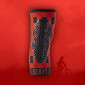 PROTECTION GENOUILLERES VTT SERYT CHECKER ANTIBACTERIEN, ANTIDERAPANTE, SANS COUTURE DAMIER ROUGE/NOIR S (VENDU A LA PAIRE) 300 g -CE EN 1621.1 NIVEAU 1- 8054045280271